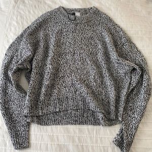 H&M cropped knit sweater